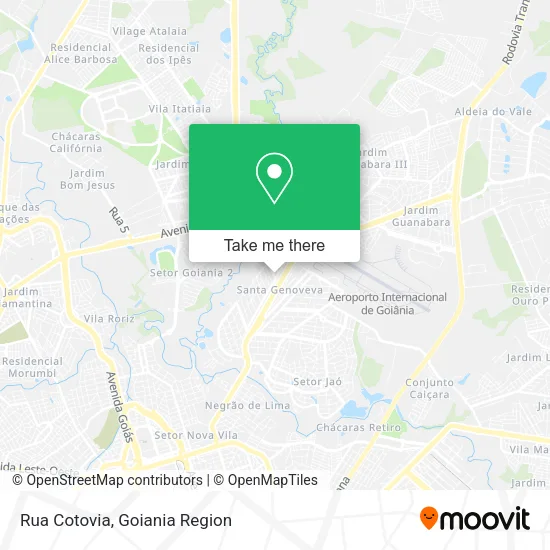 Rua Cotovia map