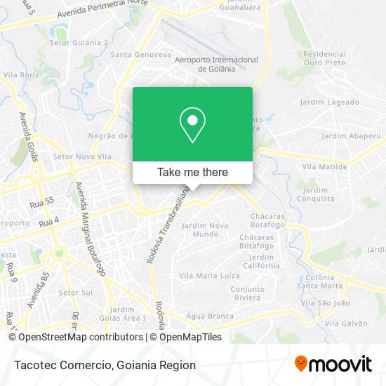 Tacotec Comercio map