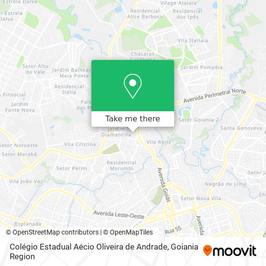 Colégio Estadual Aécio Oliveira de Andrade map