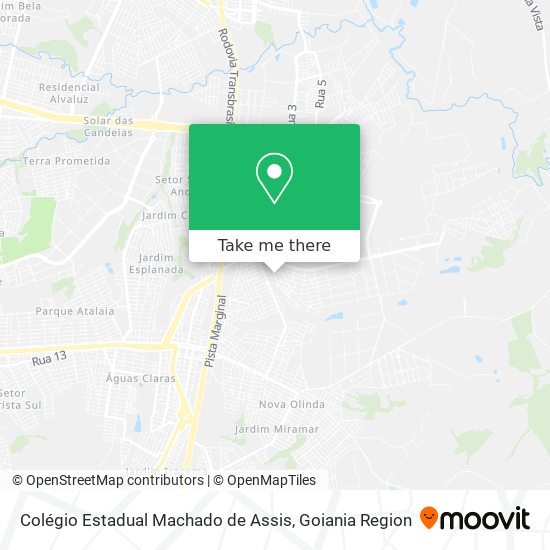 Colégio Estadual Machado de Assis map