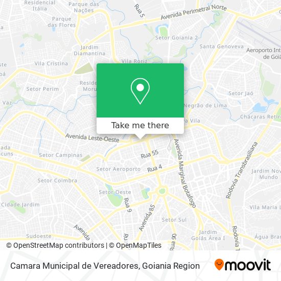 Camara Municipal de Vereadores map