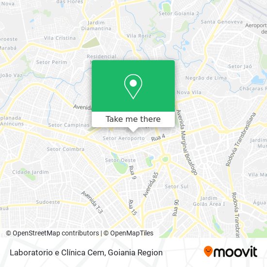 Laboratorio e Clínica Cem map