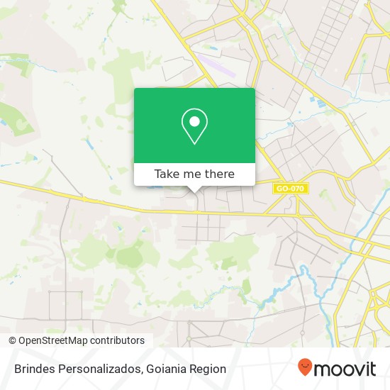 Brindes Personalizados, Avenida Perimetral Oeste Vila Regina Goiânia-GO 74376-000 map