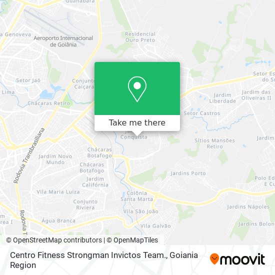 Centro Fitness Strongman Invictos Team. map
