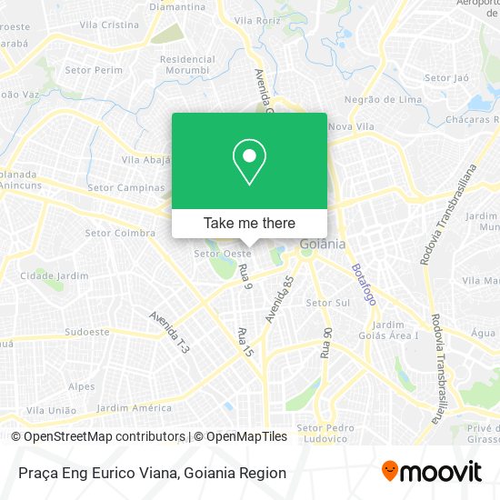 Praça Eng Eurico Viana map
