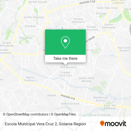 Escola Municipal Vera Cruz 2 map