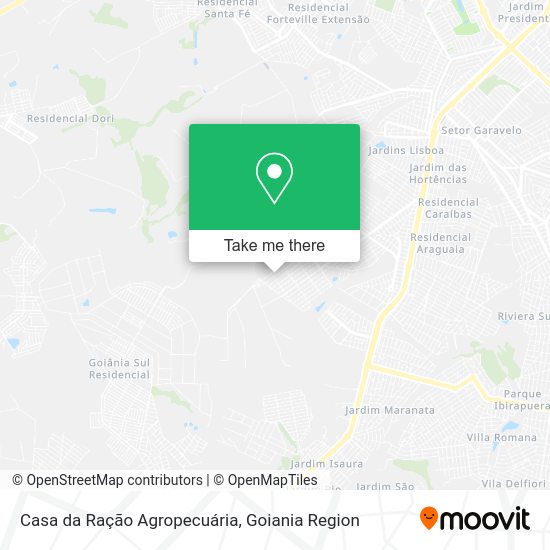 Casa da Ração Agropecuária map