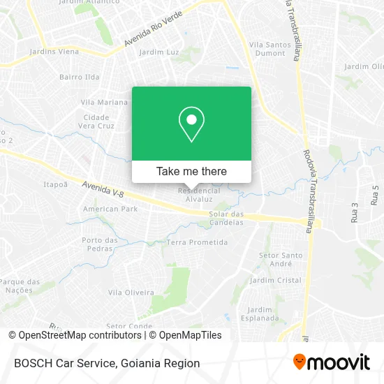 BOSCH Car Service map