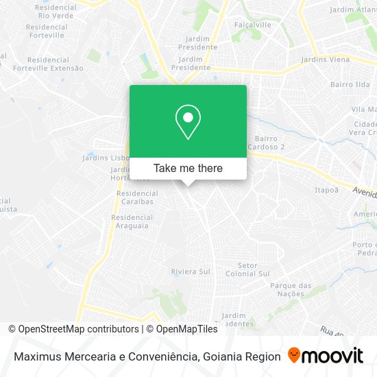 Maximus Mercearia e Conveniência map