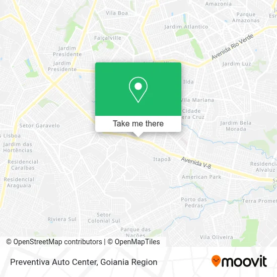 Preventiva Auto Center map