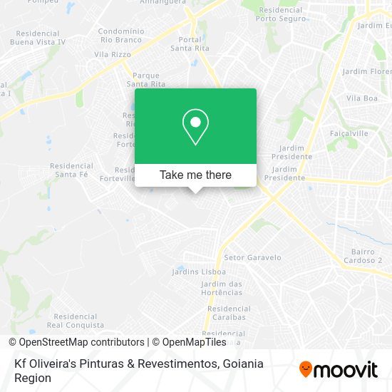 Kf Oliveira's Pinturas & Revestimentos map