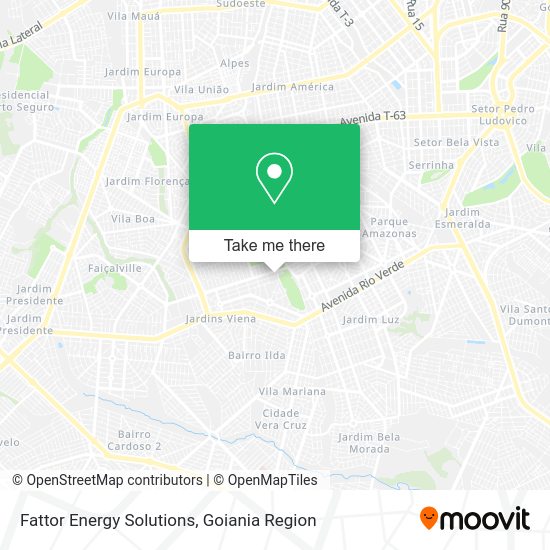 Fattor Energy Solutions map