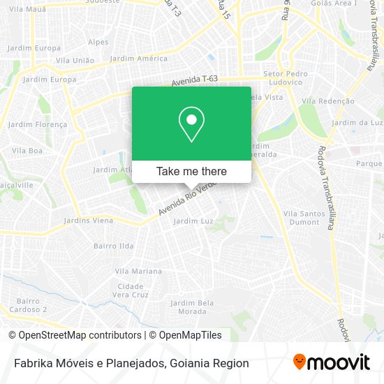 Fabrika Móveis e Planejados map