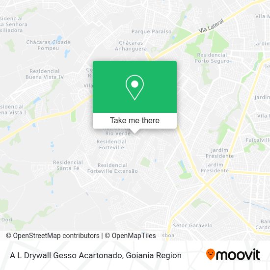 A L Drywall Gesso Acartonado map