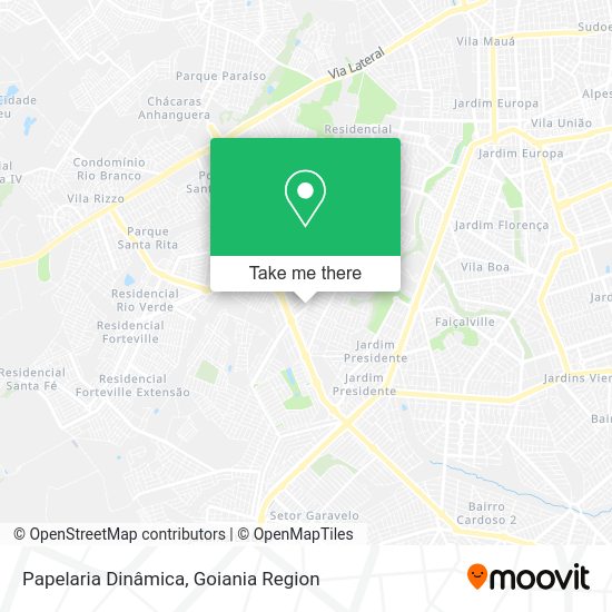Papelaria Dinâmica map