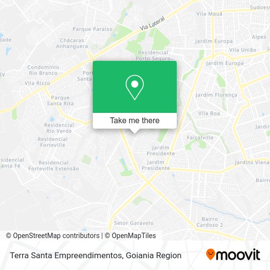 Terra Santa Empreendimentos map
