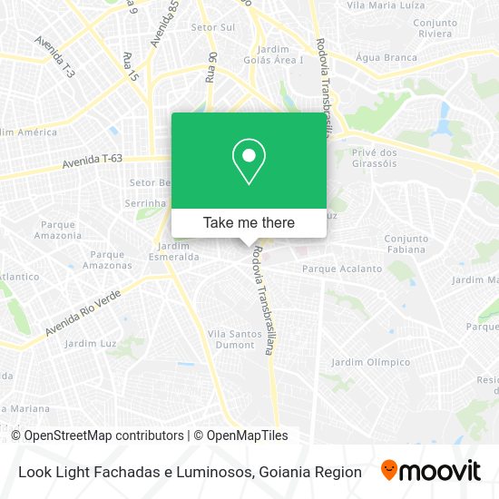 Look Light Fachadas e Luminosos map