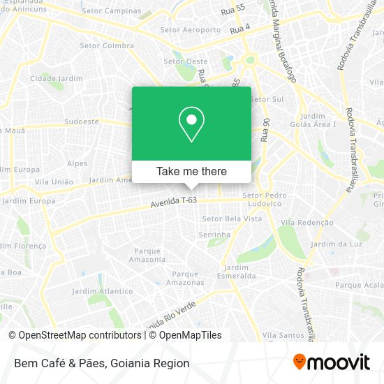 Bem Café & Pães map