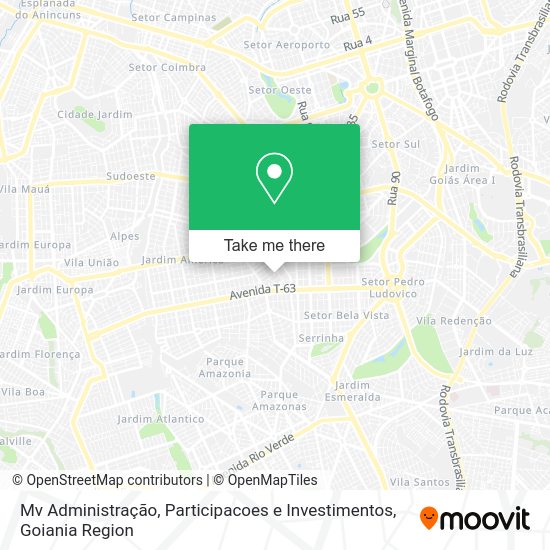 Mv Administração, Participacoes e Investimentos map