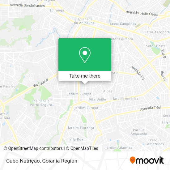 Cubo Nutrição map