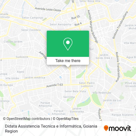Didata Assistencia Tecnica e Informática map