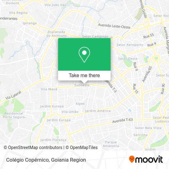 Colégio Copérnico map