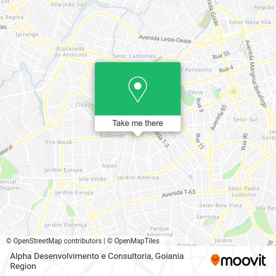 Alpha Desenvolvimento e Consultoria map