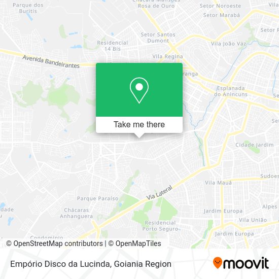 Empório Disco da Lucinda map