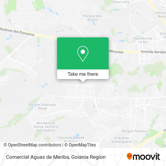 Comercial Aguas de Meriba map