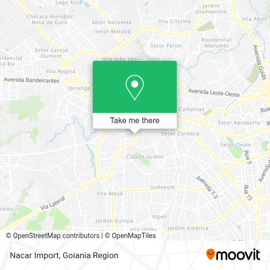 Nacar Import map