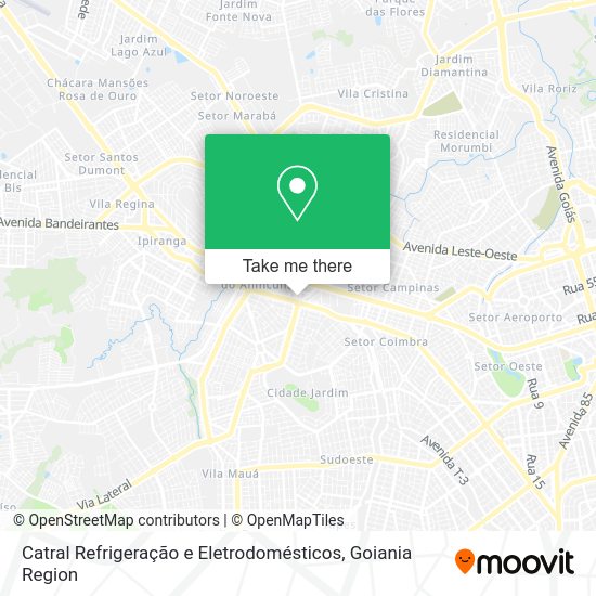 Catral Refrigeração e Eletrodomésticos map