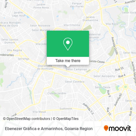 Ebenezer Gráfica e Armarinhos map