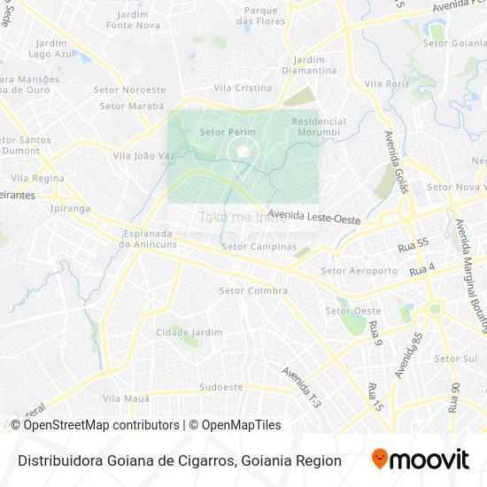 Distribuidora Goiana de Cigarros map