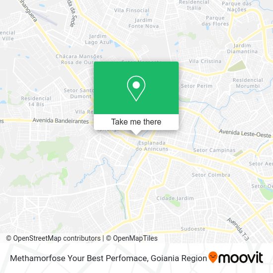 Methamorfose Your Best Perfomace map