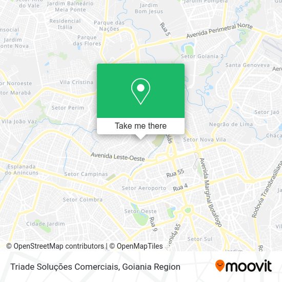 Triade Soluções Comerciais map