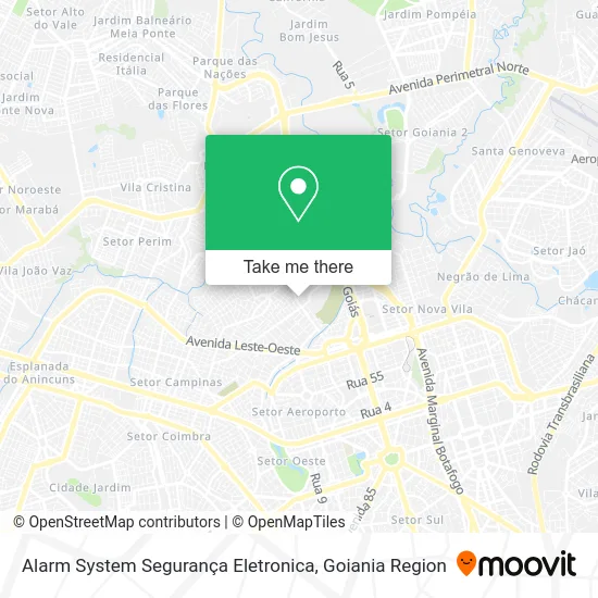 Alarm System Segurança Eletronica map