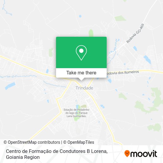 Centro de Formação de Condutores B Lorena map