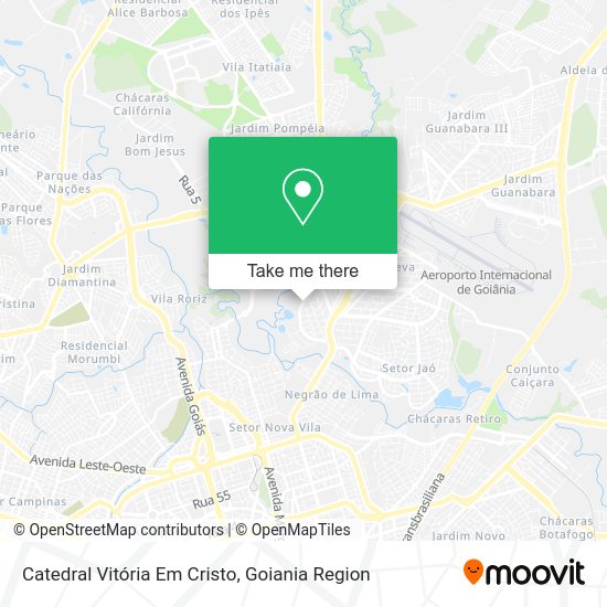 Catedral Vitória Em Cristo map