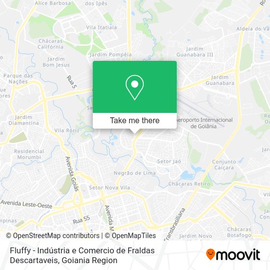Fluffy - Indústria e Comercio de Fraldas Descartaveis map