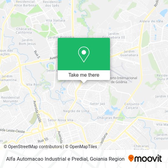 Alfa Automacao Industrial e Predial map