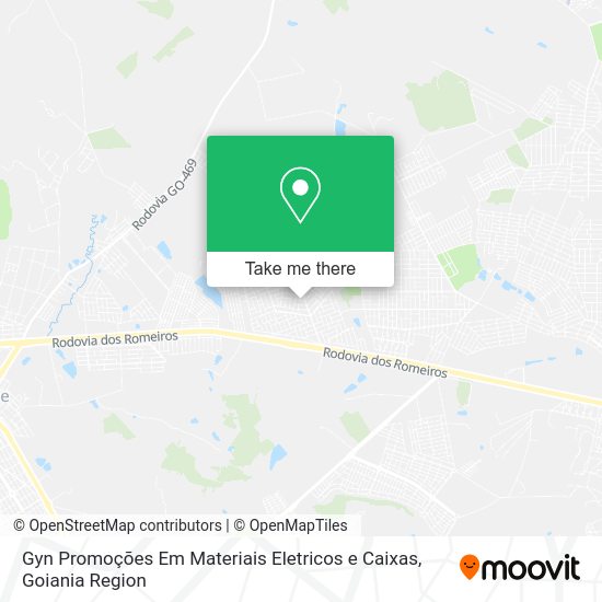 Gyn Promoções Em Materiais Eletricos e Caixas map