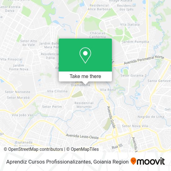 Aprendiz Cursos Profissionalizantes map