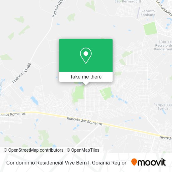 Condomínio Residencial Vive Bem I map