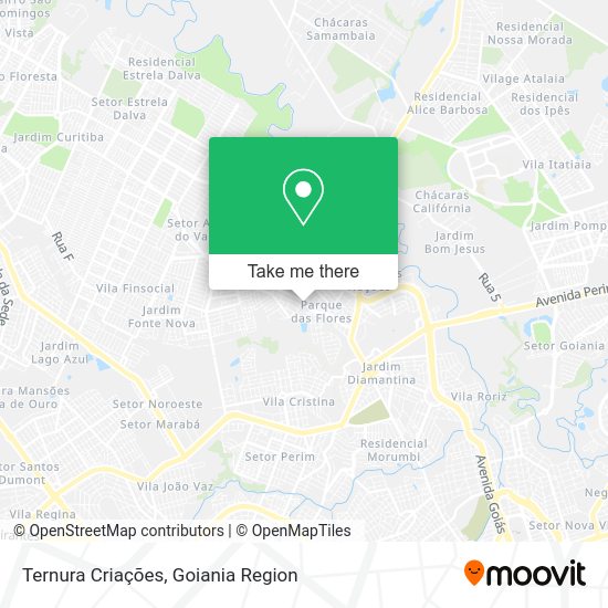 Ternura Criações map