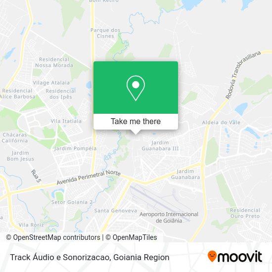 Track Áudio e Sonorizacao map