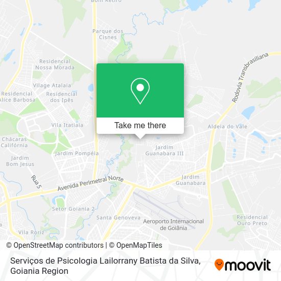 Serviços de Psicologia Lailorrany Batista da Silva map