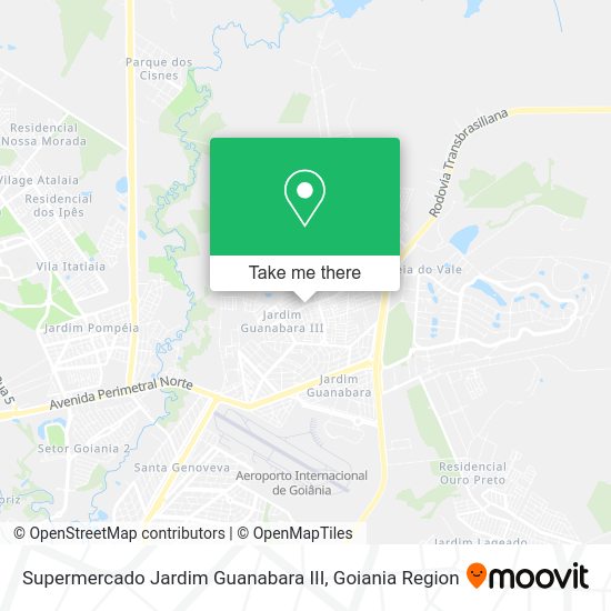 Supermercado Jardim Guanabara III map