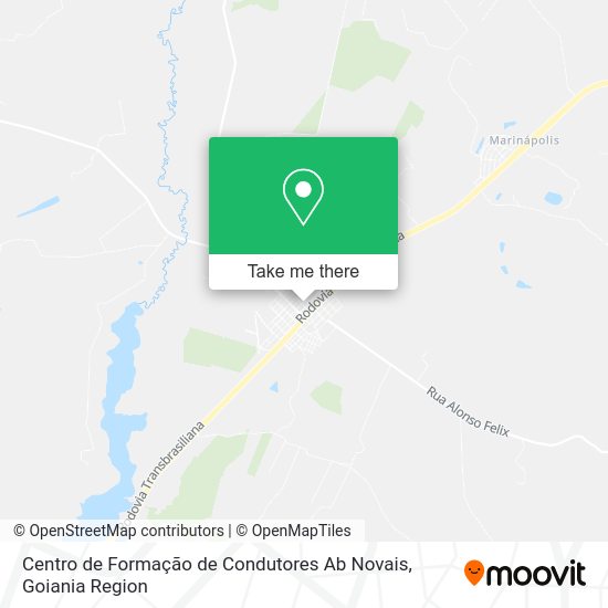 Centro de Formação de Condutores Ab Novais map