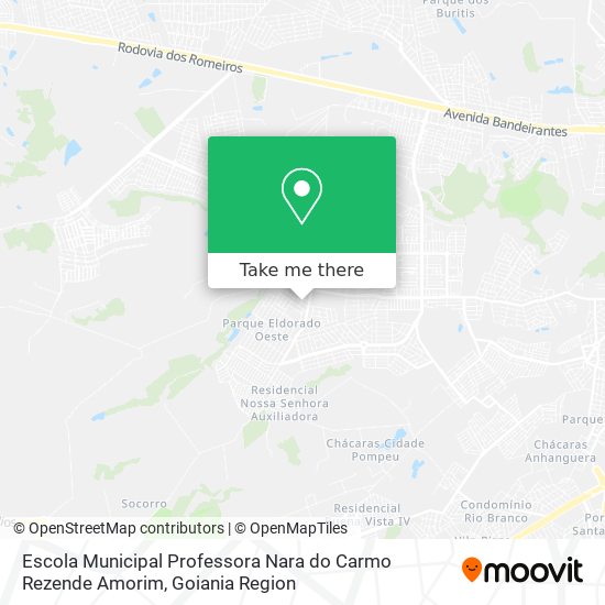 Escola Municipal Professora Nara do Carmo Rezende Amorim map