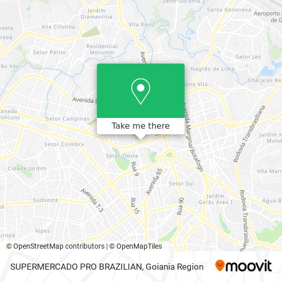 Mapa SUPERMERCADO PRO BRAZILIAN